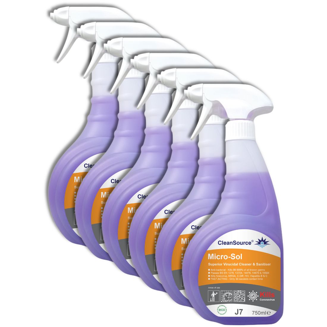 CleanSource® MICRO-SOL Virucidal COVID Cleaner & Sanitiser